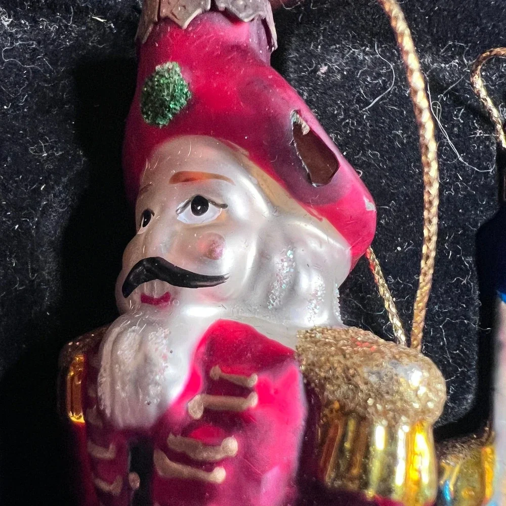 Thomas Pacconi Classics 2004 Nutcracker Suite Glass Ornaments Set of 6‎ DAMAGED